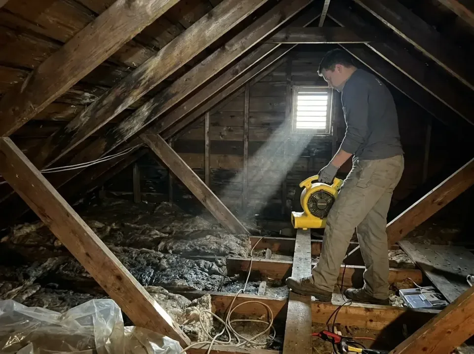 attic-water-damage-drying-proc-007 — frequently asked questions, Emergency Water Extraction & 24/7 Flood Response in Manhatt…